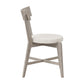 Hillsdale Furniture Mayson Wood Dining Chair, Set of 2, Gray