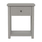 Living Essentials by Hillsdale Harmony Wood Accent Table, Gray