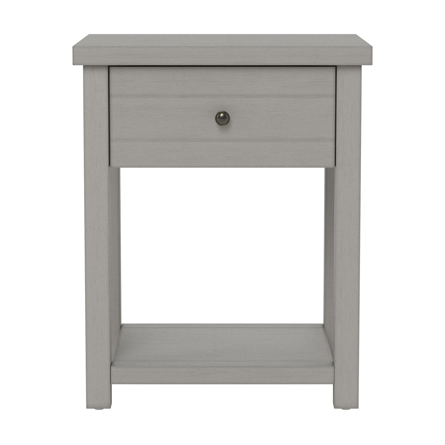 Living Essentials by Hillsdale Harmony Wood Accent Table, Gray