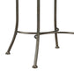 Hillsdale Furniture Marsala Metal Vanity Stool, Antique Gray