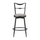 Hillsdale Furniture Larimore Metal Counter Height Stool, Black