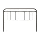 Hillsdale Furniture Kirkland Metal King Headboard, Aged Pewter