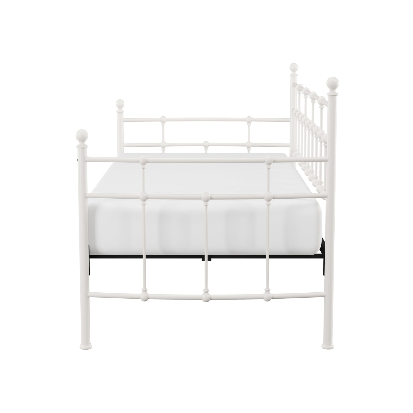 Hillsdale Furniture Providence Metal Twin Daybed, Soft White