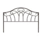 Hillsdale Furniture Josephine King Metal Headboard, Metallic Brown