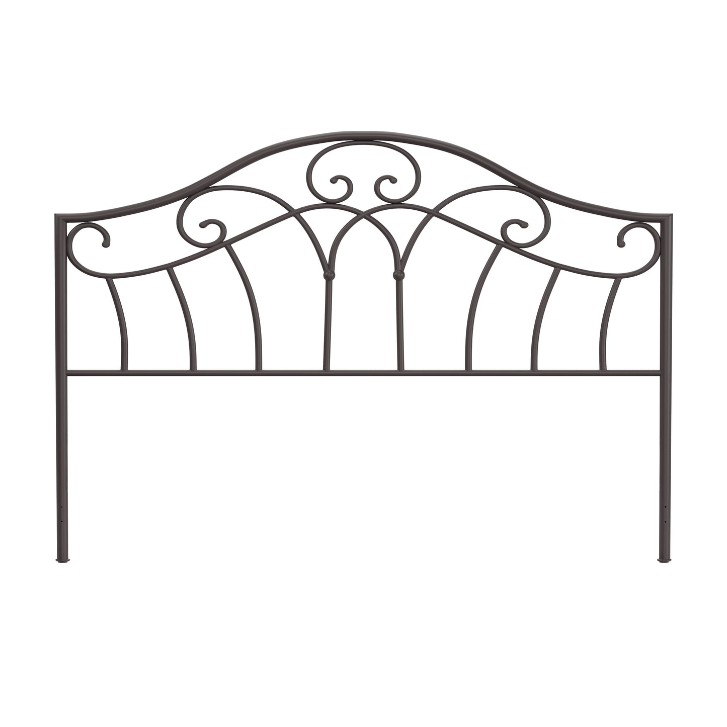 Hillsdale Furniture Josephine King Metal Headboard, Metallic Brown