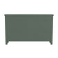 Hillsdale Furniture Bayside Wood 4 Door Console Cabinet, Robin Egg Blue