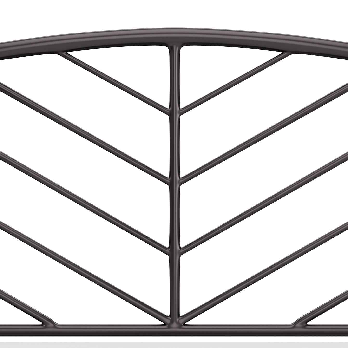 Hillsdale Furniture Essex Metal Full Headboard, Gray Bronze