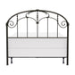 Hillsdale Furniture Jacqueline Metal Full/Queen Headboard with Frame, Old Brushed Pewter