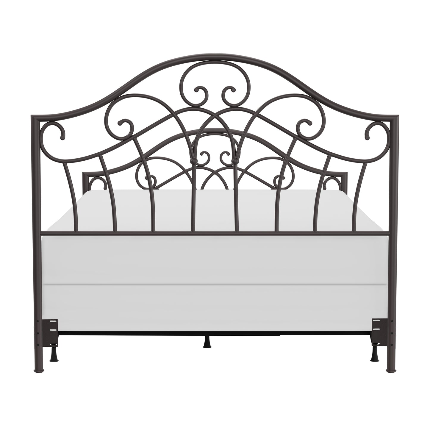 Hillsdale Furniture Josephine Queen Metal Bed, Metallic Brown