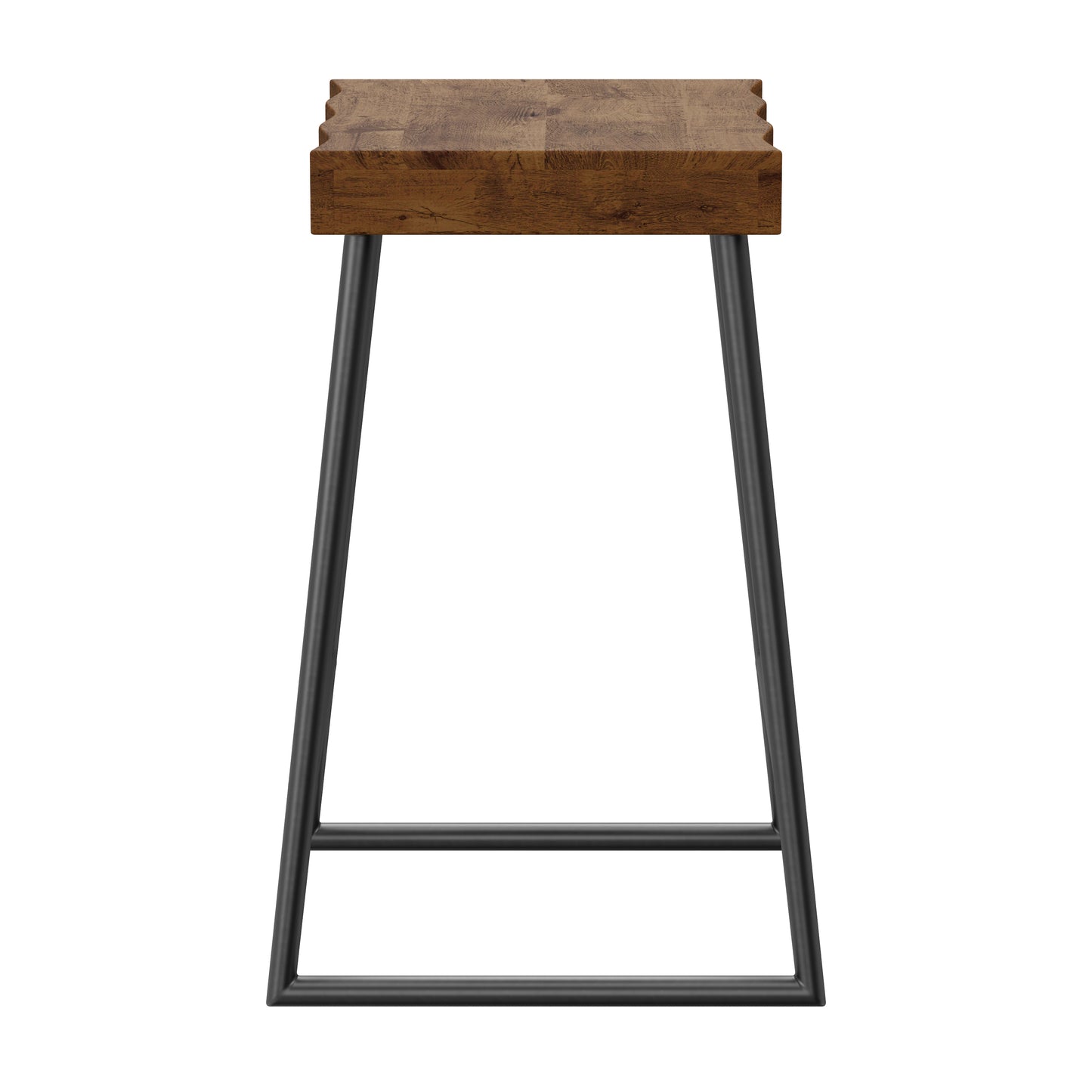 Hillsdale Furniture Emerson Wood Backless Counter Height Stool, Natural Sheesham