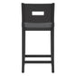 Hillsdale Furniture Allbritton Wood Counter Height Stool, Black