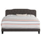 Hillsdale Furniture Nicole King Upholstered Bed, Stone