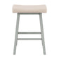 Hillsdale Furniture Moreno Wood Backless Counter Height Stool, Light Aged Blue