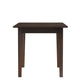 Hillsdale Furniture Spencer Wood Dining Table, Dark Espresso Wire Brush