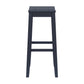 Hillsdale Furniture Fiddler Wood Backless Bar Height Stool, Navy