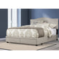 Hillsdale Furniture Kiley King Upholstered Adjustable Storage Bed, Fog