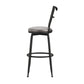 Hillsdale Furniture Larimore Metal Bar Height Stool, Black