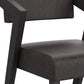 Hillsdale Furniture Snyder Wood Bar Height Stool, Blackwash