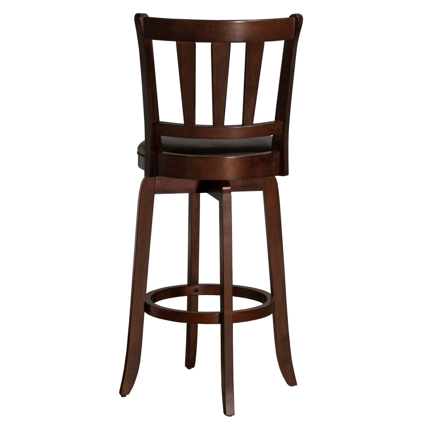 Hillsdale Furniture Presque Isle Wood Bar Height Swivel Stool, Cherry