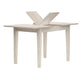 Hillsdale Furniture Spencer Wood Dining Table, White Wire Brush