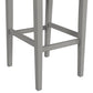 Hillsdale Furniture Maydena Wood Bar Height Stool, Distressed Gray