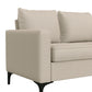 Hillsdale Furniture Alamay Upholstered Loveseat, Oatmeal