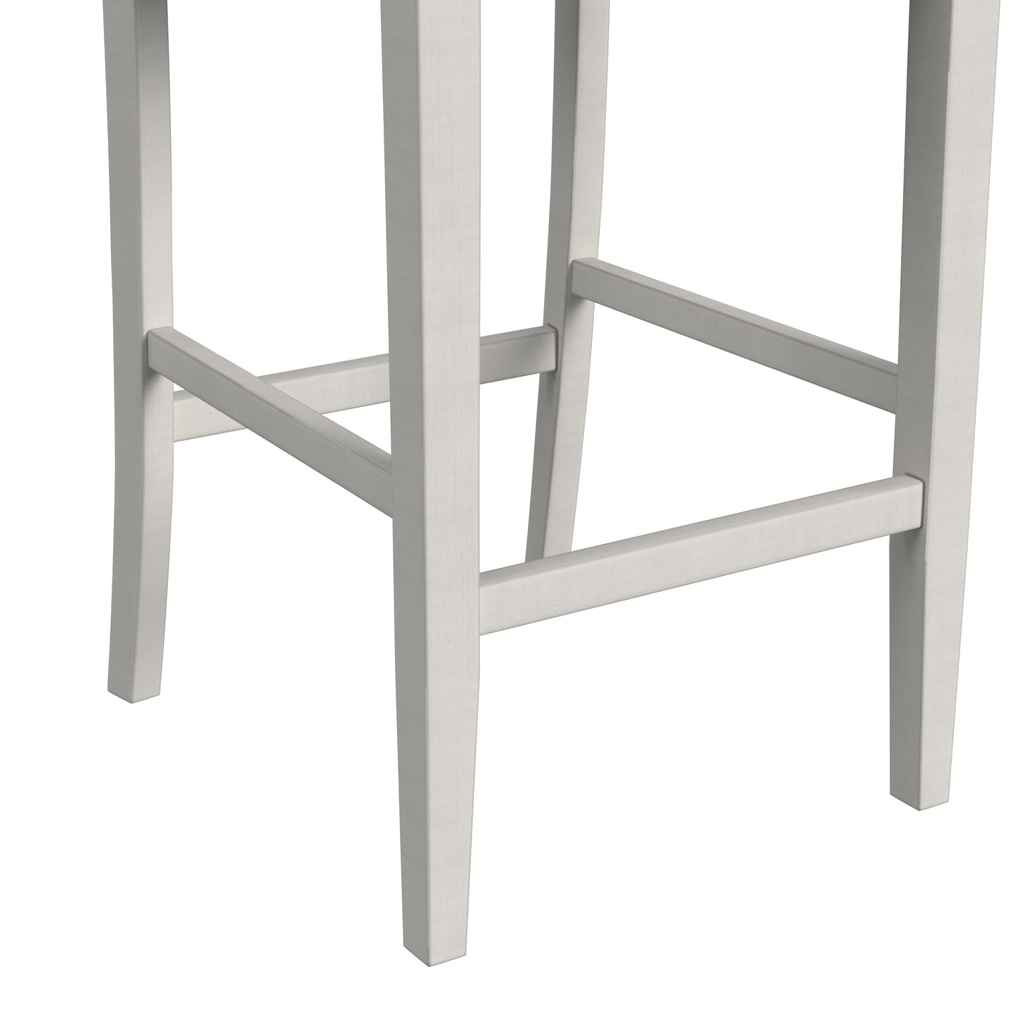 Hillsdale Furniture Fowler Wood Bar Height Stool, Sea White