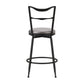 Hillsdale Furniture Larimore Metal Counter Height Stool, Black