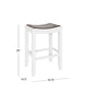 Hillsdale Furniture Avant Wood Backless Counter Height Stool, White