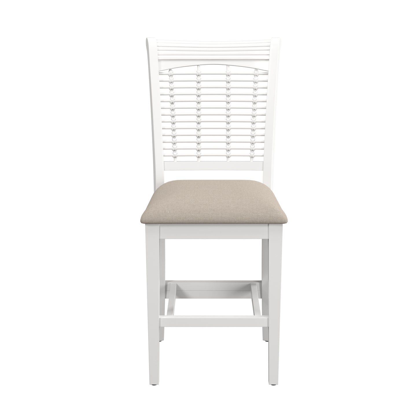 Hillsdale Furniture Bayberry Wood Counter Height Stool, Set of 2,  White