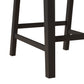 Hillsdale Furniture Knolle Park Wood Counter Height Stool, Set of 2, Black