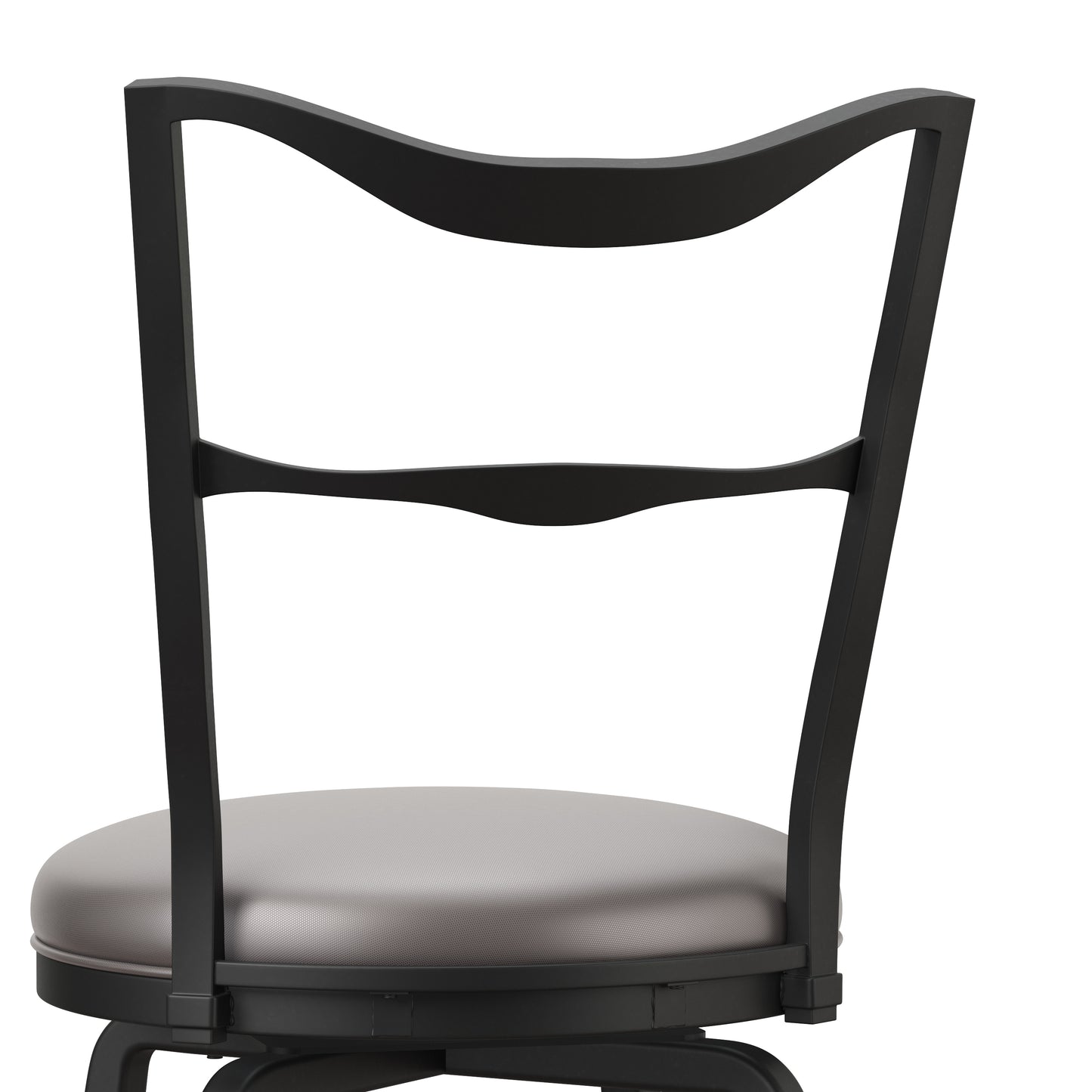 Hillsdale Furniture Larimore Metal Bar Height Stool, Black