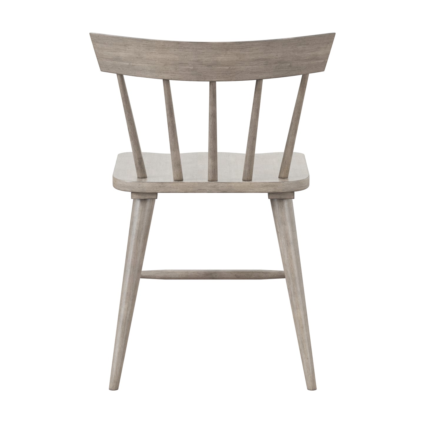 Hillsdale Furniture Mayson Wood Spindle Back Dining Chair, Set of 2, Gray