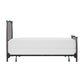 Hillsdale Furniture Warwick Full Metal Bed with Frame, Gray Bronze