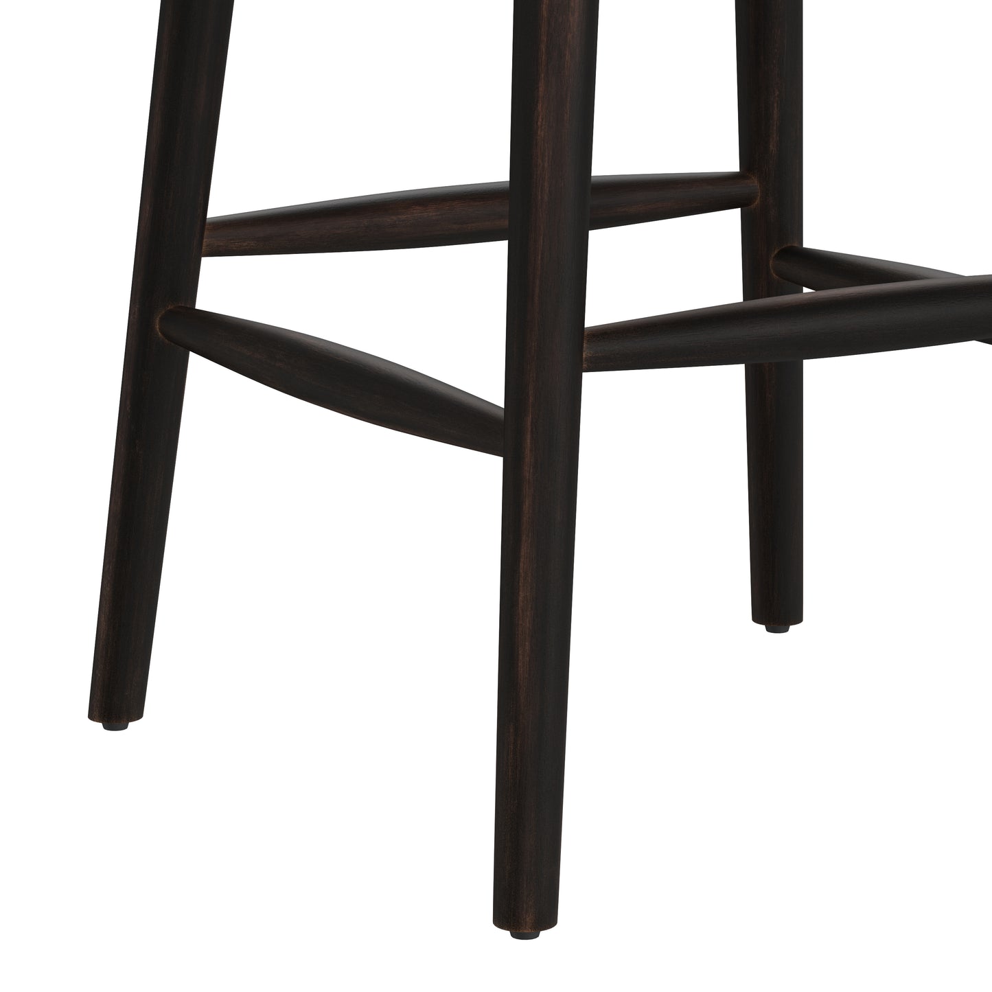 Hillsdale Furniture Braddock Spindle Back Counter Height Memory Return Swivel Stool, Rubbed Black