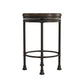 Hillsdale Furniture Casselberry Metal Backless Counter Height Swivel Stool, Brown