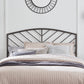 Hillsdale Furniture Essex Metal Queen Headboard, Gray Bronze