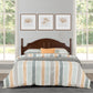 Hillsdale Furniture Cheryl Wood Full/Queen Headboard with Frame, Walnut