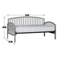 Hillsdale Furniture Carolina Wood Twin Daybed, Gray