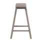 Hillsdale Furniture Moreno Wood Backless Counter Height Stool, Distressed Gray