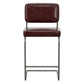 Hillsdale Furniture Breuer Metal Counter Height Stools, Set of 2, Burgundy