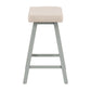 Hillsdale Furniture Moreno Wood Backless Counter Height Stool, Light Aged Blue