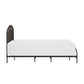 Hillsdale Furniture Riverbrooke Metal Arch Scallop King Bed, Bronze