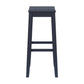 Hillsdale Furniture Fiddler Wood Backless Bar Height Stool, Navy