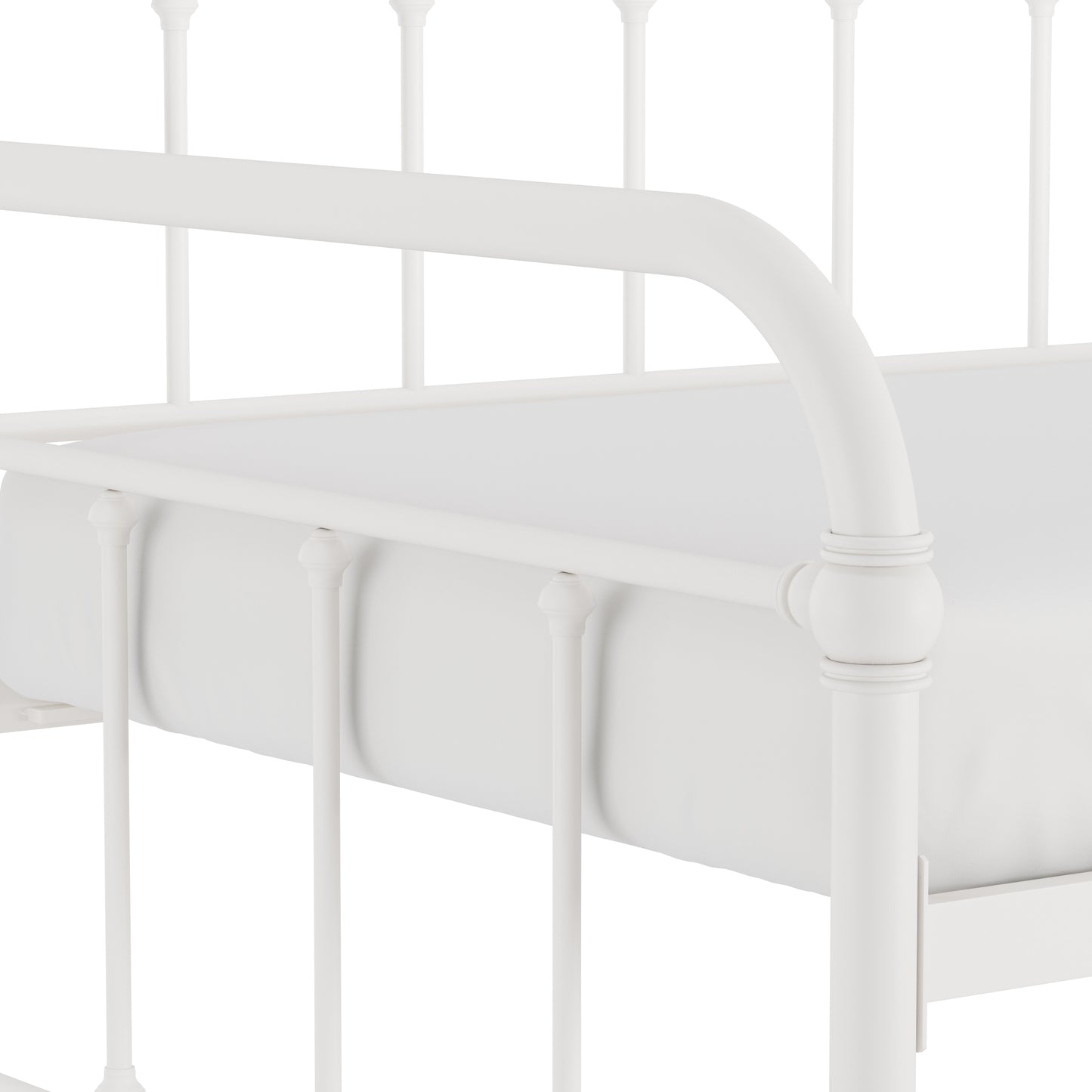 Hillsdale Furniture Kirkland Metal Twin Daybed, Soft White