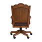 Hillsdale Furniture Nassau Wood Caster Chair, Brown