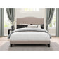 Hillsdale Furniture Kiley King Upholstered Bed, Fog