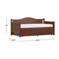 Hillsdale Furniture Staci Wood Daybed with Trundle, Cherry