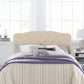 Hillsdale Furniture Nicole Full/Queen Upholstered Headboard, Linen