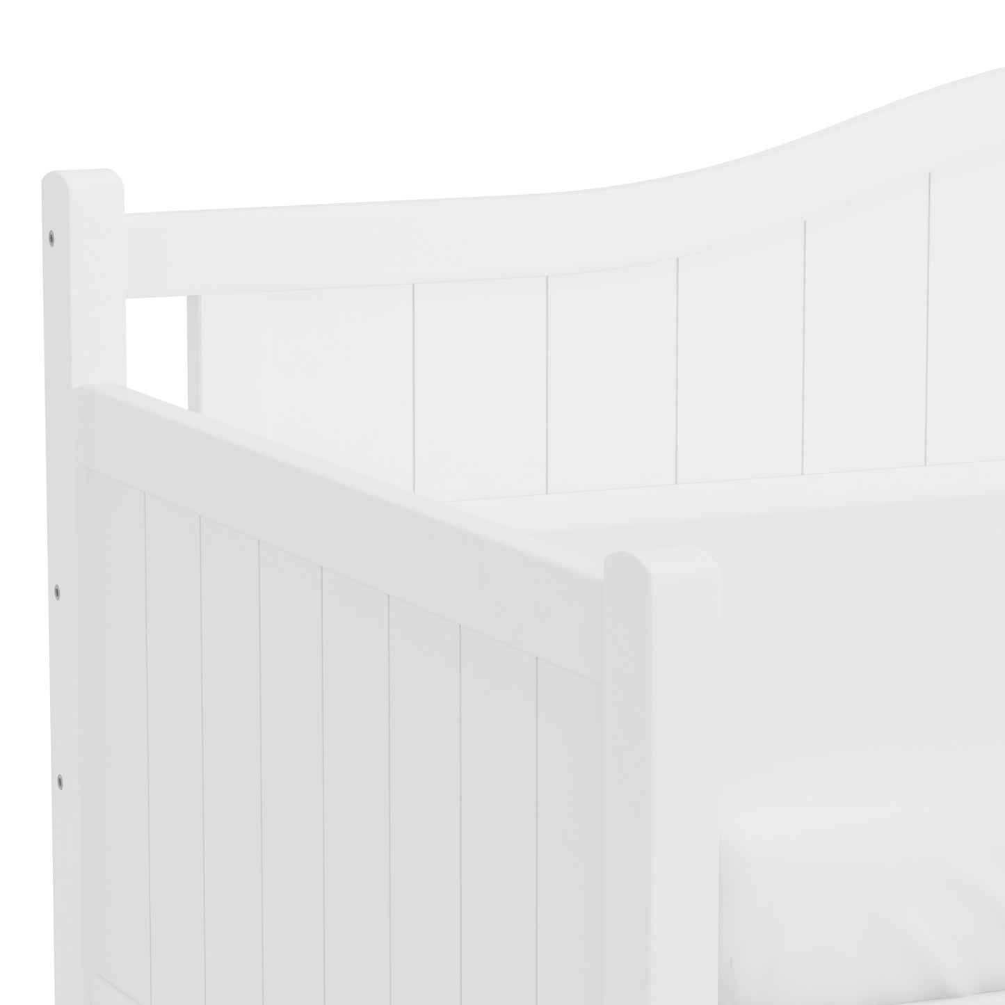 Hillsdale Furniture Staci Wood Twin Daybed with Trundle, White